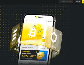 Mobile Krypto-Börsen-Oberfläche im Dark Mode mit Trading-Chart und Order-Bedienelementen